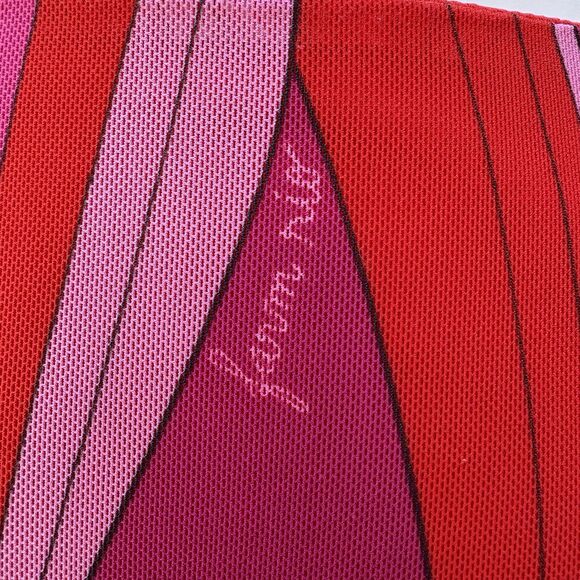 Farm Rio Women Large Endless Floral Tulle Midi Dress Pink Toucan Tropical Hawaii - Picture 7 of 16